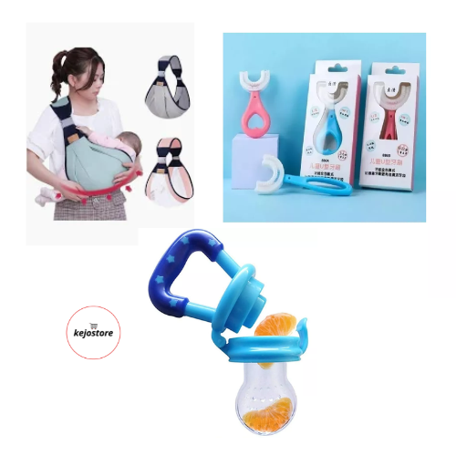 Cargador+cepillo de dientes+Chupo Frutil